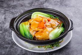 鲍汁焖豆腐