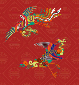 凤凰矢量图