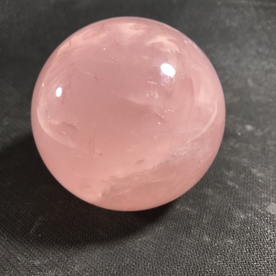 粉水晶 球 矿石
