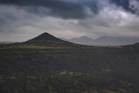 布满乌云的天空