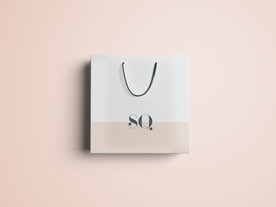 马卡龙色 包装袋设计 图案