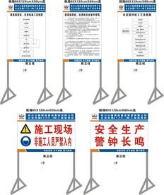 路基警示牌
