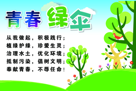 青春绿伞