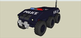 警用防爆车模型