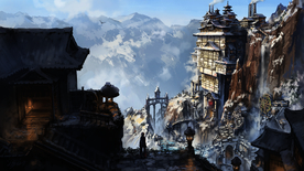 中国风大气插画场景