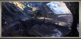 中国风大气插画场景