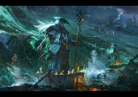 中国风大气插画场景