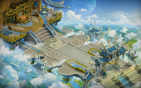 中国风大气插画场景