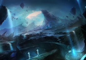 中国风大气插画场景