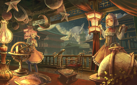 中国风大气插画场景