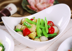 土豆烩四季豆