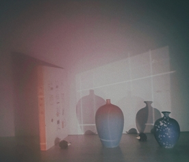 瓷器与影子的相遇