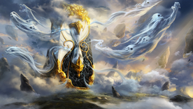 大气仙侠魔幻场景插画