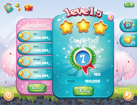 复古游戏界面设计