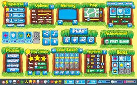 复古游戏界面设计