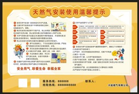 小区安全用气亚克力天然气安装使