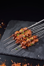 烤牛肉串