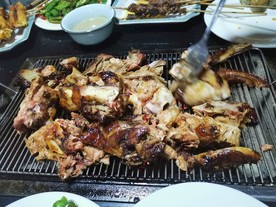 烤羊腿