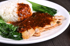 秘制鸡扒饭
