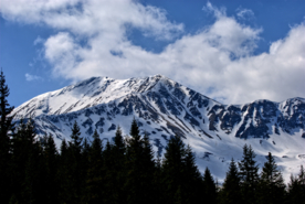 雪山积雪图片