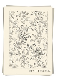 黄花蓟 花卉底纹