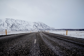 雪山道路