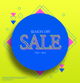 活动折扣促销海报