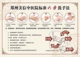 六步洗手法