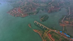 山西平陆米汤沟断桥