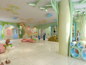 幼儿园场景素材