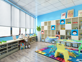 幼儿园场景素材