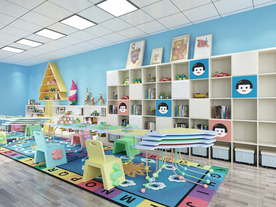 幼儿园场景素材