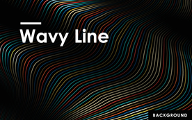 抽象波纹线条背景