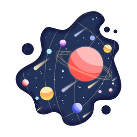 宇宙插画