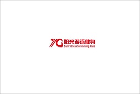 阳光游泳健身LOGO