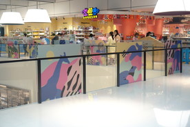 商场中庭玻璃围栏