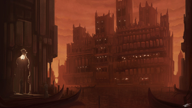 赛博朋克风未来科技插画