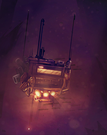 赛博朋克风未来科技插画