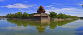 北京故宫角楼宽景照片