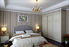 简约风格卧室效果图