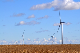 风车风电风力发电图片