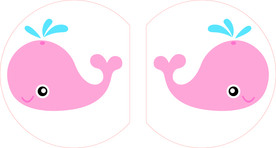 可爱的卡通小海豚图