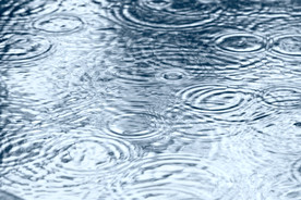 雨水涟漪