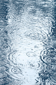 雨水涟漪
