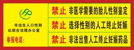 禁止非医学需要的胎儿性别鉴定