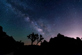 夜晚的天空