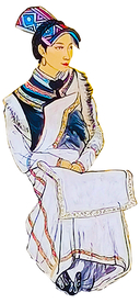彝族美女素材