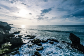 海水 岩石