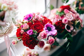 花束捧花桌花插花花艺图片