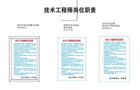 中国建筑技术工程师岗位职责